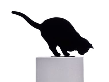 OMBRES DE CHATS - Steel sculpture (Request Info).