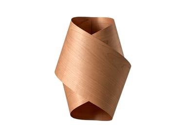 ORBIT - Handmade wood veneer wall lamp (Request Info).