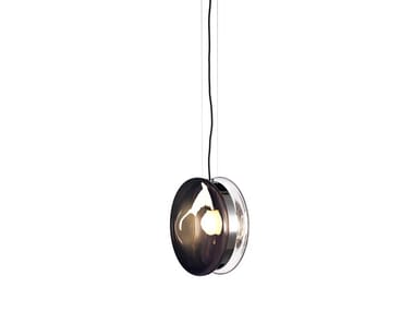 ORBITAL - Blown glass pendant lamp (Request Info).