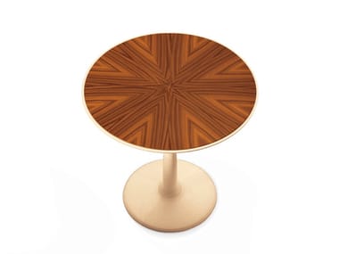 OTI - Round wooden coffee table (Request Info).