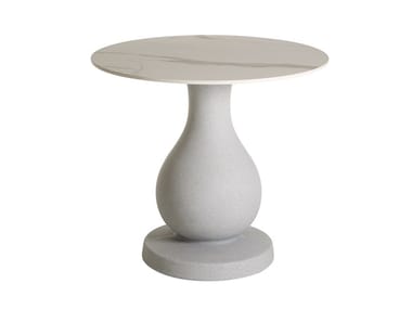 OTTOCENTO - Round polyethylene garden table (Request Info).