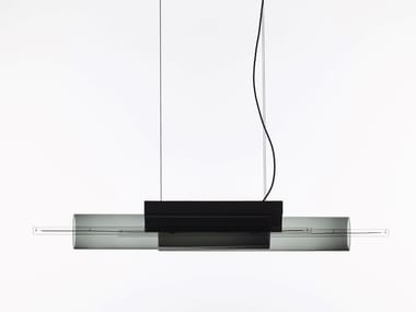 OVERLAY - LED blown glass pendant lamp (Request Info).
