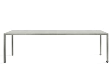 ILTAVOLO 2.0 - Rectangular aluminium table (Request Info).
