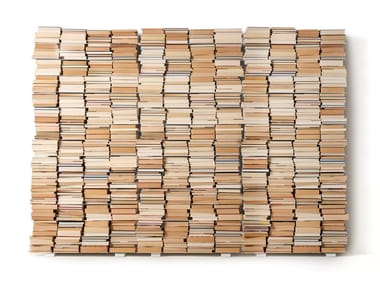 PACIFICO - Open modular floating steel bookcase (Request Info).