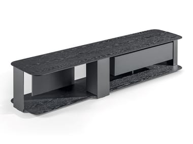 PADDLE - Low wooden TV cabinet (Request Info).