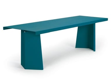 PALLAS - Rectangular steel table (Request Info).