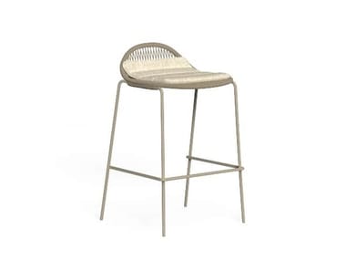PANAMA - Rope stool with back with footrest (Request Info).