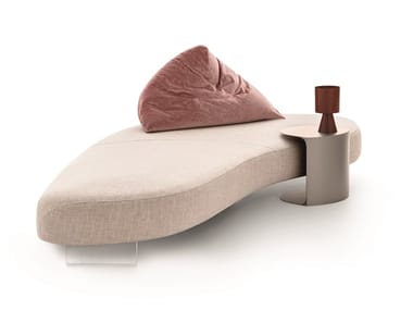 PAPILO - Curved 3 seater fabric sofa (Request Info).