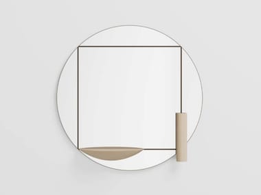 PARADIGMA - Round wall-mounted mirror (Request Info).