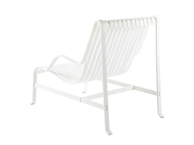 VENDICARI - Aluminium garden armchair with armrests (Request Info).