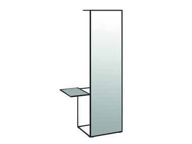 WAKU - Freestanding mirror with shelf (Request Info).