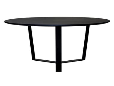 PERO - Round solid wood table (Request Info).