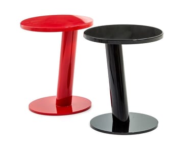 PIPE - Round steel side table (Request Info).