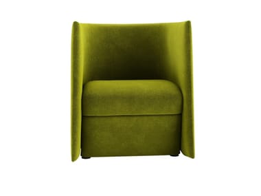 PISA - Fabric armchair with armrests (Request Info).