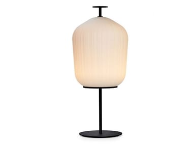 PLISS?E - LED glass and aluminium floor lamp (Request Info).