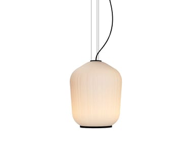 PLISS?E - LED blown glass pendant lamp (Request Info).