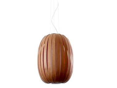 POD - Handmade wood veneer pendant lamp (Request Info).