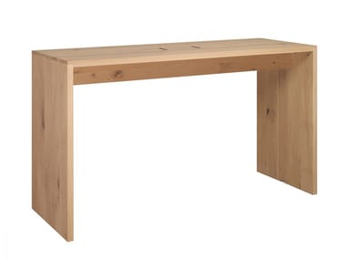 PONTE - Rectangular wooden high table (Request Info).