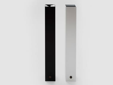 PONZA - Standing aluminium and iron ashtray (Request Info).