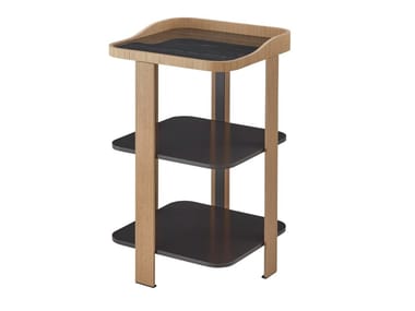 POSTMODERNE - Wood veneer coffee table / bedside table (Request Info).