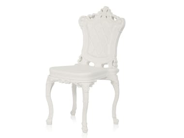 PRINCESS OF LOVE - Contemporary style tufted plastic garden chair (Request Info).