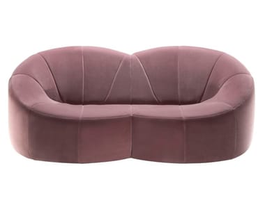 PUMPKIN - 2 seater fabric sofa.