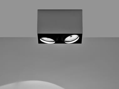 PUNTO 2PL - Adjustable metal ceiling lamp (Request Info).