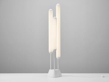 PURO FLOOR - Blown glass and metal table lamp (Request Info).