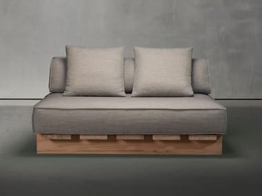 RAF OUTDOOR - 2 seater fabric garden sofa by Piet Boon