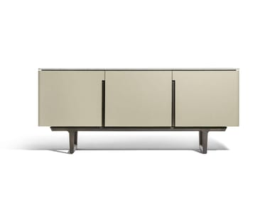 FIDELIO - Tanned leather sideboard (Request Info).