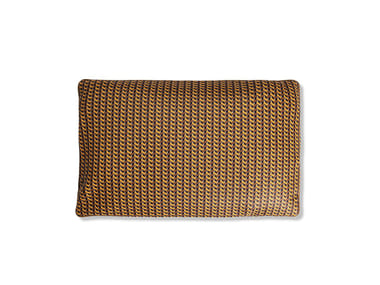 MOTIF - Rectangular leather cushion (Request Info).