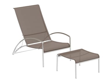 QT - Recliner Batyline¢ç deck chair with armrests (Request Info).