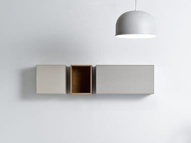 QUATTRO.ZERO - Bathroom wall cabinet with doors by Falper