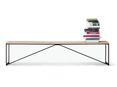 R.I.G. BENCH - Steel and wood bench (Request Info).