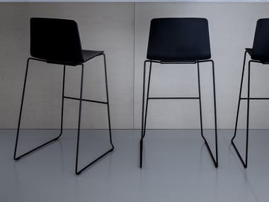 RAMA - High garden stool with back (Request Info).