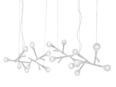 RAMI - LED blown glass pendant lamp (Request Info).