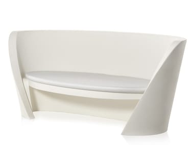 RAP - 2 seater polyethylene garden sofa (Request Info).