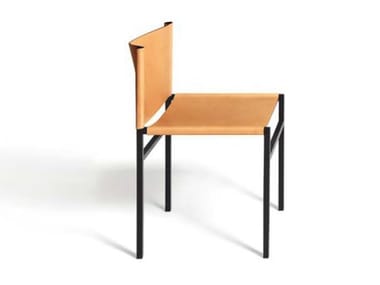 REA - Tanned leather chair (Request Info).