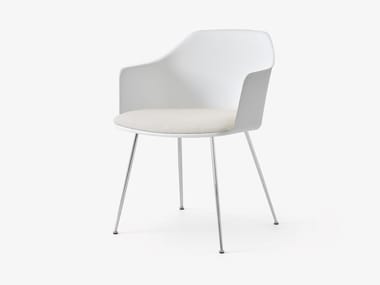 RELY HW34 - Polypropylene chair with integrated cushion (Request Info).