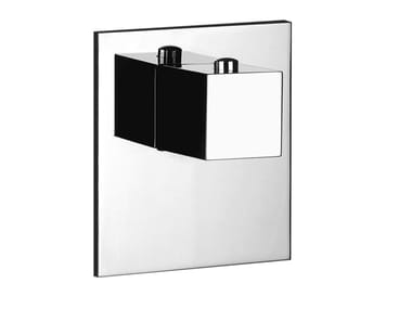 RETTANGOLO WELLNESS - 1 hole thermostatic brass shower mixer by Gessi