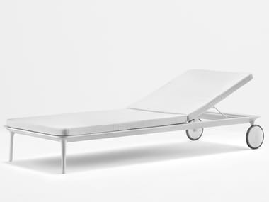 REVA REVA_L - Recliner fabric sun lounger by Pedrali