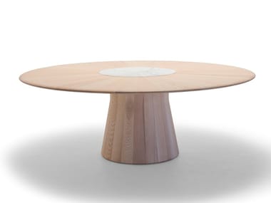 REVERSE WOOD - Round ash table (Request Info).