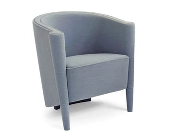 RICH - Fabric easy chair with armrests (Request Info).