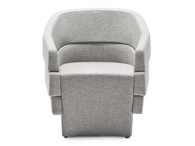 RIFT - Upholstered easy chair with armrests (Request Info).