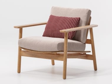 RIVA - Fabric garden armchair (Request Info).