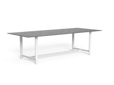 RIVIERA - Rectangular porcelain stoneware garden table (Request Info).