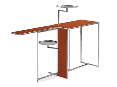 RIVOLI - Folding MDF coffee table with tray (Request Info).