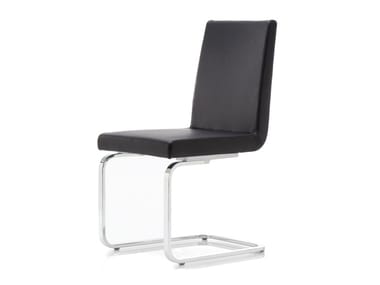 ROLF BENZ 620 - Cantilever leather chair (Request Info).