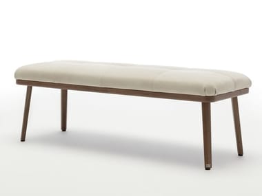 ROLF BENZ 917 - Leather bench (Request Info).