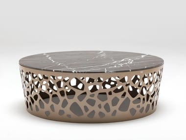 ROLF BENZ 926 - Low round coffee table (Request Info).